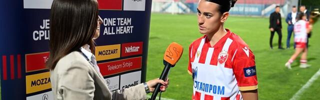 Milica Šarić nakon duple krune Crvene zvezde: Zaslužile smo sve, proslavićemo kako treba!