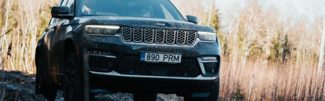 Proovisõit: kas luksuslik Jeep Grand Cherokee kõlbab päris metsarajale?