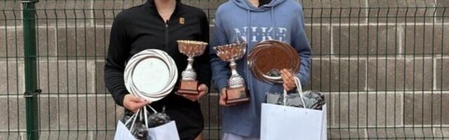 Kiira Paškov sai kodusel juunioride ITF J30 turniiril kaks esikohta