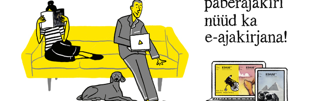 Uudis: Edasi paberajakiri nüüd ka e-ajakirjana
