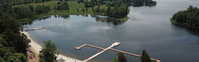 Tulekul on Pühajärve ranna avapidu