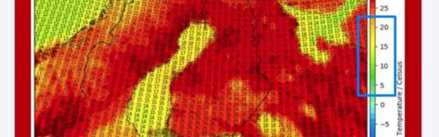 Alateadvuse töötlemise ABC: ilmakaartidel muutuvad üha madalamad temperatuurid kurjakuulutavalt tulipunaseks