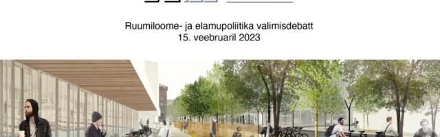 Vaata erakondade ruumiloome- ja elamupoliitika valimisdebatti
