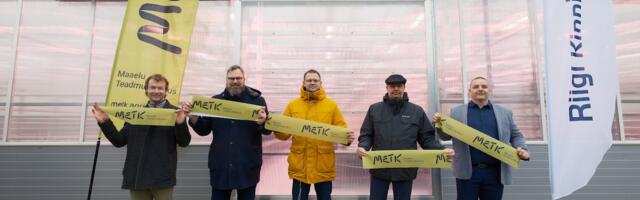 Maaelu Teadmuskeskuse energiatõhus kasvuhoone on teadustööks valmis