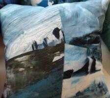 Padjanäitus „Talveunenägu“ galerii Kunstiaken näituseaknal