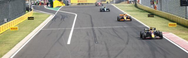 McLarenid võtsid Ungaris kaksikvõidu, Hamiltoniga kokku põrganud Verstappen jäi poodiumilt välja