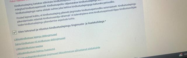 Ettevaatust auto kindlustamisel!