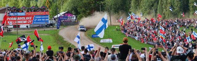 Rovanperä võitis ülivõimsalt Soome WRC ralli