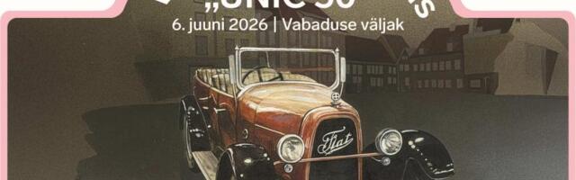 Vanatehnikanäitus UNIC 50 toimub 6. juunil Vabaduse väljakul