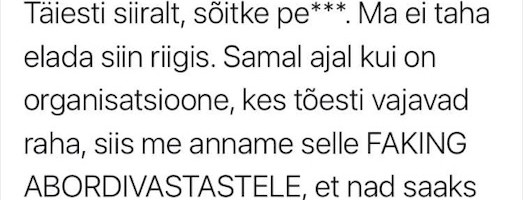 Abordivastane MTÜ Elu Marss saab veel 30 000 eurot katuseraha