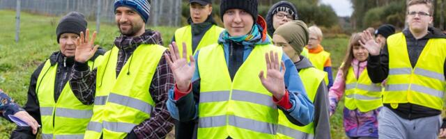 GALERII ⟩ Eriolümpia ühendus tõi inimesed üle Eesti Paidesse matkama