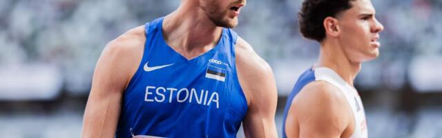 Karel Tilga katkestas avavõistluse sääre sisekülje ärrituse tõttu. „Suuremat mure vigastuse pärast ei ole“