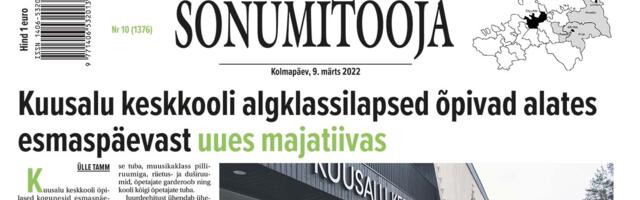 Sõnumitoojas 9. märtsil