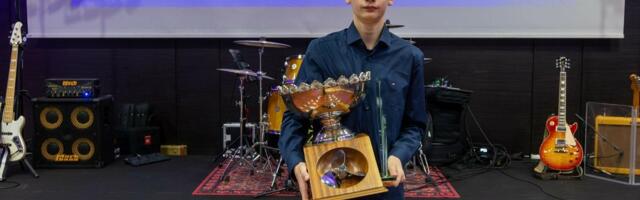 Ohtralt tiitleid noppinud Paul Richard Laur pälvis auhinna linnalt ja spordialaliidult