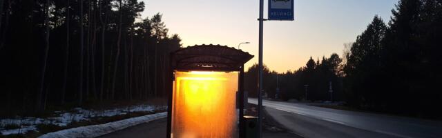 KOMMENTAARIDETA: Kelvingi bussipeatus 4. märtsil 2024