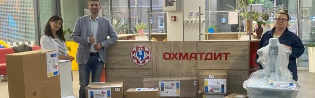 Kiievi lastehaigla Ohmatdõt sai Tallinna Lastehaigla Toetusfondi abiga EEG aparaadi