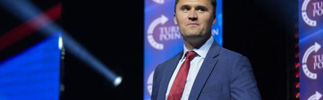 Trumpi liitlase Charlie Kirki pihta avati tuli