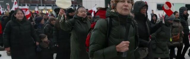 ERR Nuukis: meeleavaldajate sõnum oli – Gröönimaa ei ole müügiks