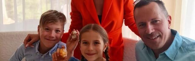 FOTOD: BIRGIT SARRAP näitas, kuidas nende suures peres lihavõttepühi tähistati