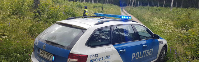 Valgamaal eksis metsa seeneline, politsei läks appi