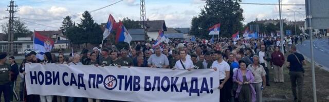 Veličanstven prizor iz Novog Sada: Reke ljudi na ulicama - građani ustali protiv blokada (VIDEO)