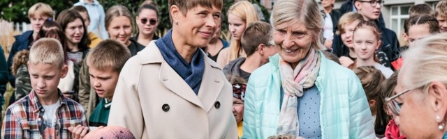 President Pärnumaal. Kersti Kaljulaid: eilse päeva ihalus ei ole lahendus, peame leidma meetmed, mis aitavad tavalist inimest