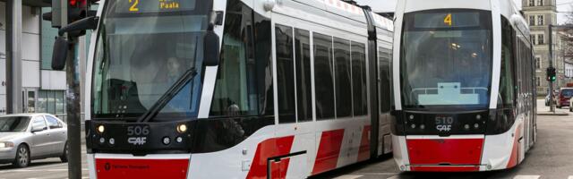 Tallinn rajab kolm uut trammiliini, mis laiendavad trammiteede võrku ka Järvele ja Pelguranda