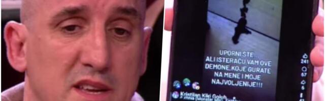 "LIČI NA FETUS MRTVOG KUČETA, BILO JE OKAČENO NA KRISTININIM STVARIMA..." Kristijan pokazao šta je pronašao u kući, sumnja na jedno: Jeziv prizor! (FOTO)