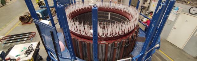 ABB Eesti tehases valmis rekordsuuruses sünkroonstaator