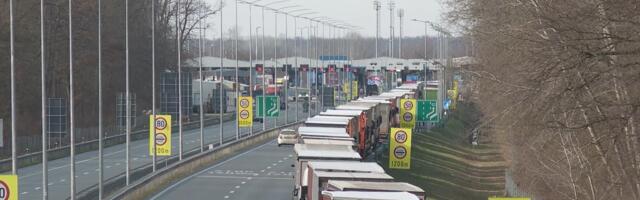 Teretna vozila na graničnim prelazima zadržavaju se do četiri sata