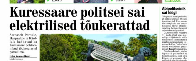 Meie Maa, 6. august 2021