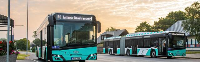 Käesoleval aastal saab uuendatud 70% Tallinna bussipargist