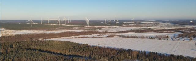 Aidu tuulikud toodavad juba elektrit