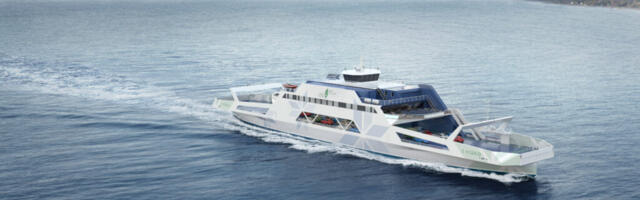 Uus parvlaev sõidab elektriga ja mahutab 200 sõiduautot