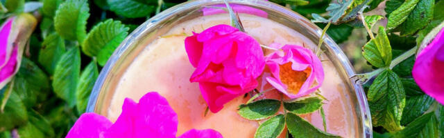 Kibuvitsaõied smuutis toovad puna palgele