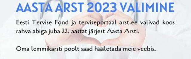 Eesti Tervise Fond kutsub valima aasta arsti