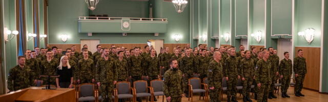 Kaitsevägi sai juurde 82 reservohvitseri