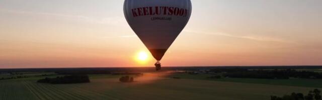 Kuumaõhupall Eesti taevas on jätkuvalt ime