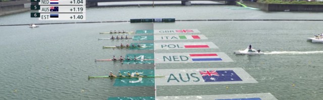 Reporter: Eesti sõudjad Tokyo olümpial kuuendad