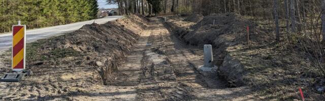 FOTOD ⟩ Viraksaare kergliiklustee võtab ilmet