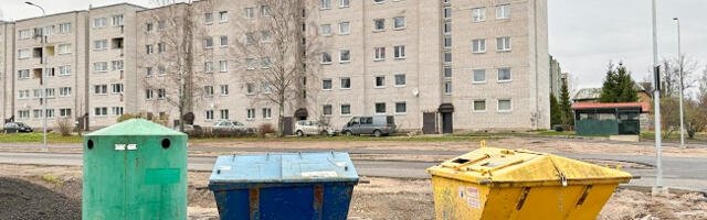 Valga linnas vähendatakse avalikku segapakendikonteinerite võrku