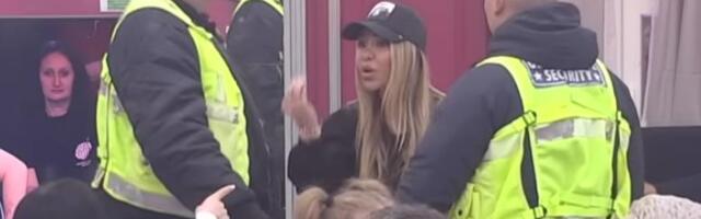 OBEZBEĐENJE ULETELO U BELU KUĆU: Napravili živi zid između Stanije i Aneli - pale i pretnje (FOTO/VIDEO)