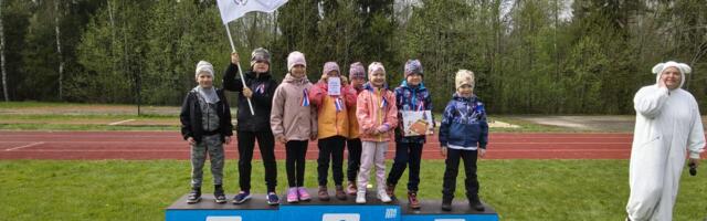 Lääne-Nigula mudilased pidasid olümpiamänge