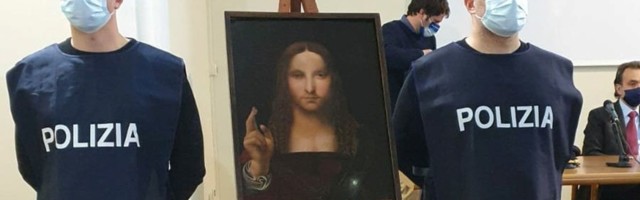 Politsei leidis Leonardo da Vinci maali 500 aasta vanuse varastatud koopia