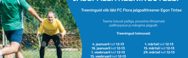 Kristiine kutsub eakaid liikumisaastat alustama jalgpalliga