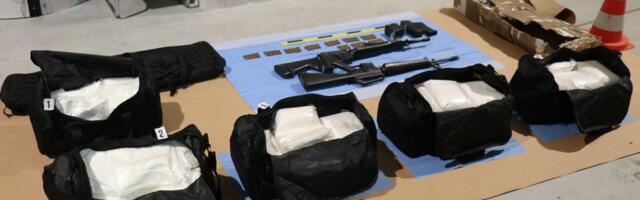 Tabati 100 kilogrammi amfetamiini ja automaattulirelvi Eestisse toonud mehed