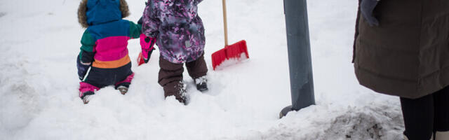 Kadrioru pargis ehitati lumelinna