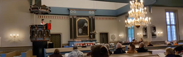 VIDEO: Soome kirikus oli jutluse ajal kuulda plahvatust