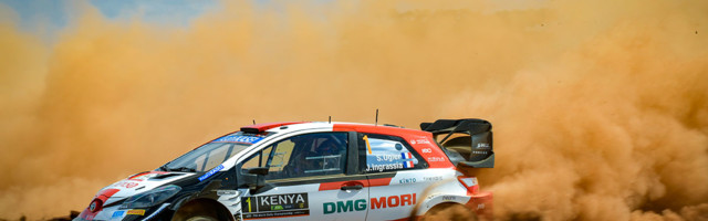Keenias esimesel katsel kiiremaid Ogier, Rovanperä ja Evans, Tänak esimese mitte Toyotana neljas