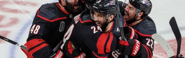 VIDEO | Carolina Hurricanes viigistas Stanley karika finaalseeria